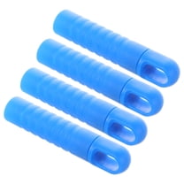 Hemobllo 4Pcs Blue Mop Handle Replacement End Caps Ergonomic Grip for Floor Cleaning