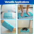 thumbnail image 2 of 2pc Cooling Chill Pillow Pad Insert with Durable Non-Leaking Gel - Portable Personal Instant Cooling Device for Night Sweats and Hot Flashes Relief, Menopause - Sleep Solution As Seen on TV, 2 of 6