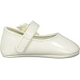 thumbnail image 6 of Baby Deer Linley White Patent Soft Sole Maryjane for Infant Girls Size 1, 6 of 10