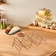thumbnail image 4 of Soporte para tacos ondulado de acero inoxidable HWRETIE,utensilio de cocina para el hogar,soporte multiusos para servir y preparar alimentos, 4 of 5