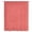 Coral Pink, variant on Denim Blue Color Sheer Curtains 72 Inches Long, Abstract Woven Texture Vintage Minimalist Light Filering Curtains, Breathable Simi Curtain Privacy Drapes for Living Room Bedroom Window Treatment