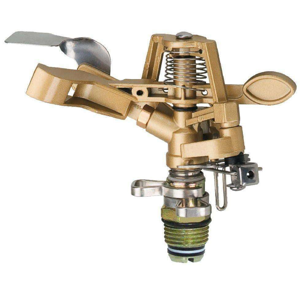 Jinyi 1 Pack Tripod sprinkler irrigation equipment, 360 Degree Impact Sprinkler,  for Garden & Lawn