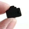 thumbnail image 3 of Silicone PC Ethernet Hub Port RJ45 Anti Dust Cover Cap Protector Black 20 Pcs, 3 of 3