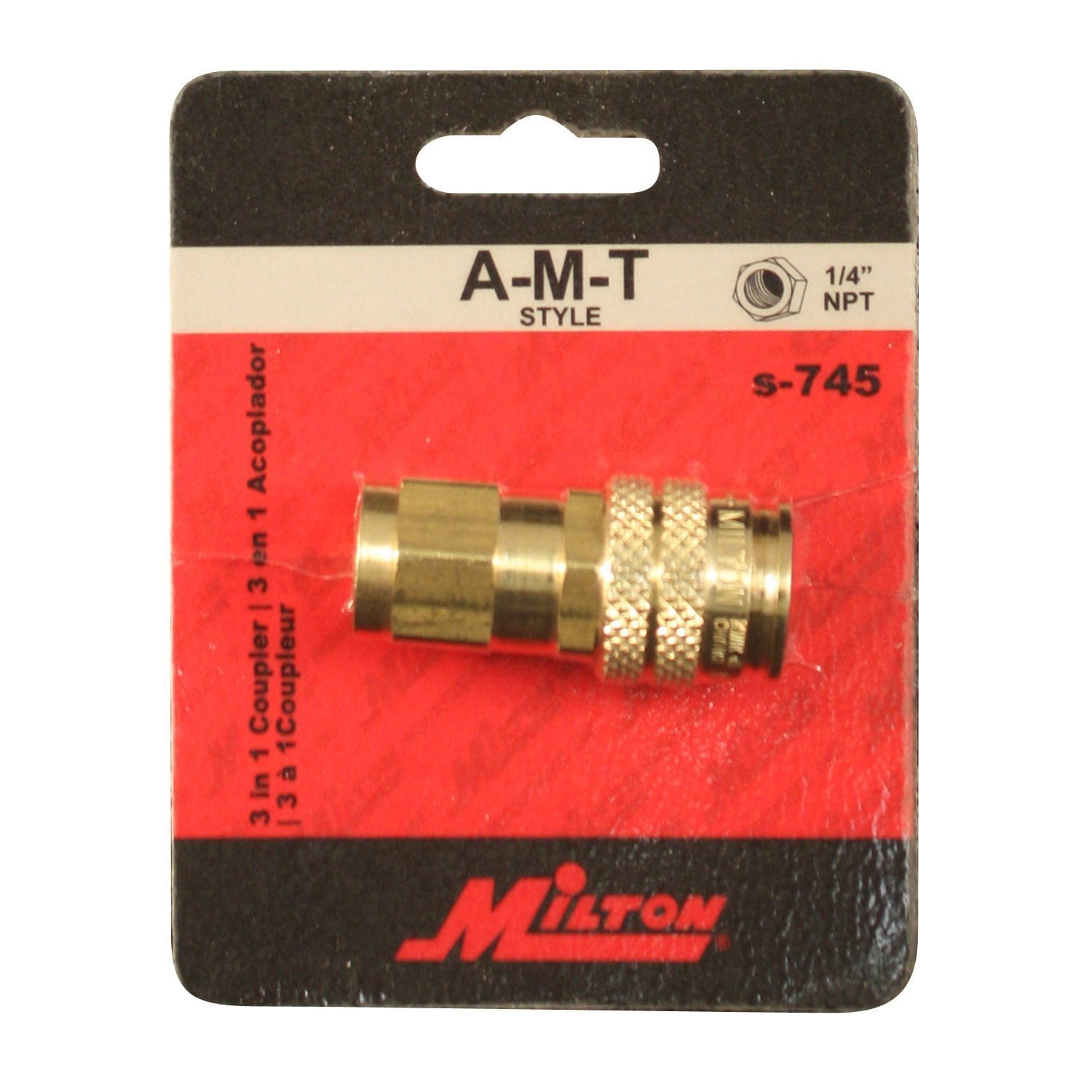 FTE 1/4" FNPT AMT Style Coupler