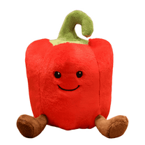 Cartoon Cute Vegetable Plush Doll - Creative Chili Plush Toy Home Decoration Gift - 5.9inches