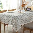 thumbnail image 3 of Table Cloth Fashion Green Olive Leaf Printed Table Cover Photo Background, 3 of 8