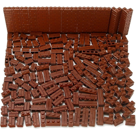 260 Pieces Masonry Profile Bricks Set Multicolor Building Blocks for Wall MOC Parts and Pieces Diverse Bulk Toy Set Compatible with Major Brands