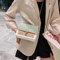 thumbnail image 6 of SPRING PARK Women Phone Bag Ladies Leather Square Crossbody Mini Purse Wallet Shoulder Bag, 6 of 7