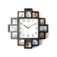 thumbnail image 1 of Reloj de pared con marco de fotos moderno y reloj decorativo con marco de fotos, 1 of 7