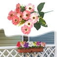 thumbnail image 2 of Mini Artificial Dogwood Flowers Heads and Soft Stem Forever Beautiful Artificial Wild Flowers Christmas or Wedding Garlands Dogwood Flowers Artificial Pink 12 In, 2 of 9