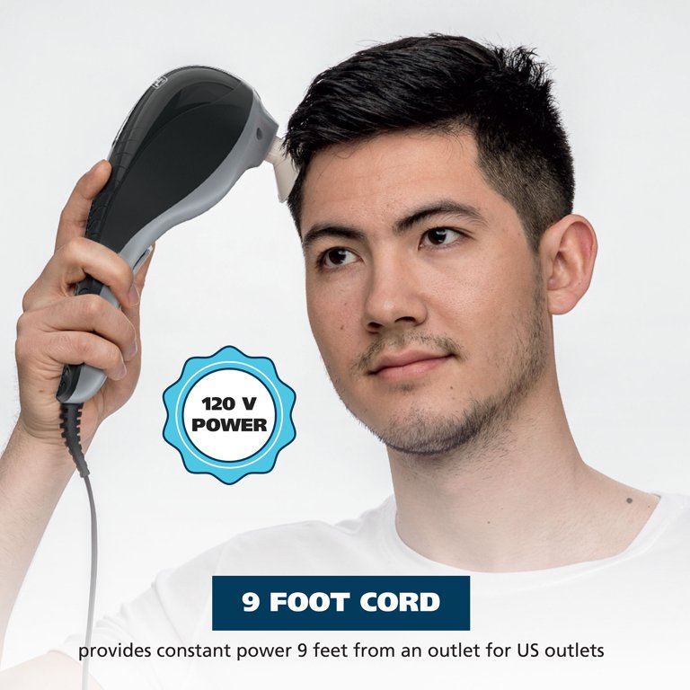 wahl vibrating massager Wahl Total Body Corded Light Vibrating Massager, Relieves Pain & Pressure  In The Face, Neck, And Head W/ 4 Attachment Heads And 2 Massaging Speeds  For Increased Circulation, Fsa Eligible – Model 4259 main image 1