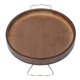 thumbnail image 5 of Mesa del Brazo del Sofá de Madera, Organizador Plegable de Sillones Multifuncio Sofá Clip en la Bandeja para la Computeradora, 5 of 7