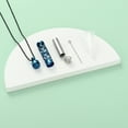 thumbnail image 4 of Personalize Stainless Steel Cut-Out Heart Cylinder Urn Pendant  Necklace for Cremation Ashes of Loved One Memorial Jewelry for Human Pet Ashes Hair Keepsake, 4 of 6