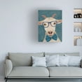 thumbnail image 3 of Fab Funky 'Nerdy Goat' Canvas Art, 3 of 3