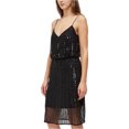 thumbnail image 1 of French Connection Robe à Bretelles Aster Shine pour Femmes, Noir, 0, 1 of 1
