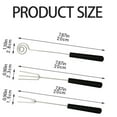 thumbnail image 2 of Ongmies Stainless Steel Chocolate Fondue Set | Dipping Tools with Fork for Diy Baking & Kitchen Parties | Premium Bakeware for Dessert Enthusiasts, 2 of 8