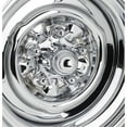 thumbnail image 5 of Speedway Motors Bullet-Style Spider Cap Wheel Hub Covers, Chrome Steel Construction, 5 on 4-1/2  Inch Direct Fit Bolt Pattern, 3 Inch Depth, Set of 4 Wheel Hub Covers, 5 of 6