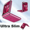 thumbnail image 2 of [PST] Motorola Moto Razr Ultra 2025 Soft Case, Ultra Thin Soft TPU Shockproof Bumper Case Back Cover, 2 of 5