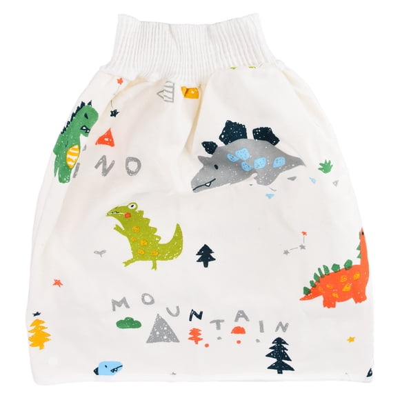 Pantalones Cortos De Entrenamiento Estilo Dinosaurio Correas Apretadas Dobles Sueltas Falda De Pañales Para Bebés Botón Unisex Para Bebés Para Entrenamiento Para Ir Al ANGGREK Otros