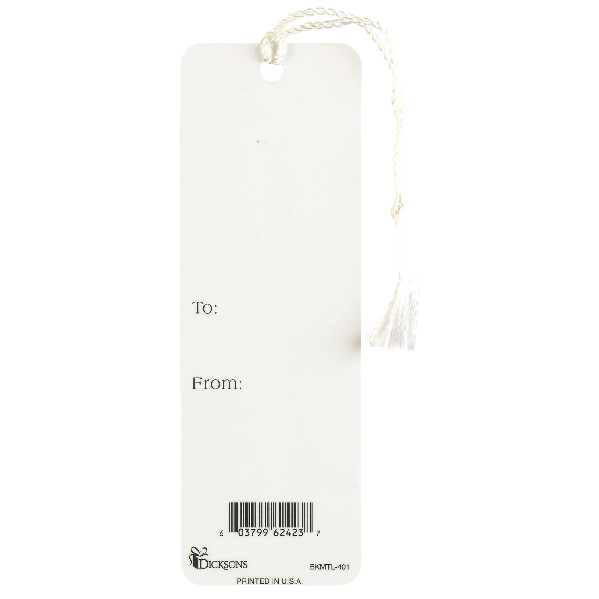 Dicksons Greater Love Red, White, and Blue 6 Inch Keepsake Tassels Bookmarks Pack of 12
