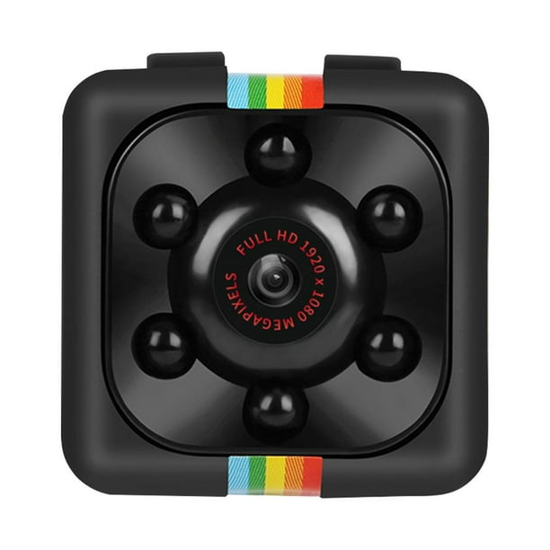 Mini Cámara SQ11 1080P Full HD Nocturna Detección DVR DV (Negro)