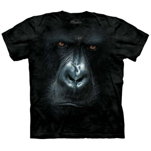 The Mountain T-Shirt In The Mist - Gorilla Face Ape Tie Dye Shirt