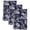 Dark Blue White, variant on Elephant Forest Kitchen Towels Set of 2, Farmhouse Retro Tropical Trees Animals Absorbent Dish Towels for Kitchen, Microfiber Hand Towel, Quick Drying Tea Towel for Cleaning Decorative Dishcloths