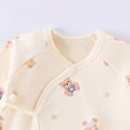 thumbnail image 4 of CAUYDY Preemie Pjs for Girls Newborn Fall Winter Clothing 3-6M 9-12M 18-24M Baby Long Sleeve Loungewear for Boys Infant Comfy Bodysuit Sizes 0-1 Months,Navy, 4 of 4