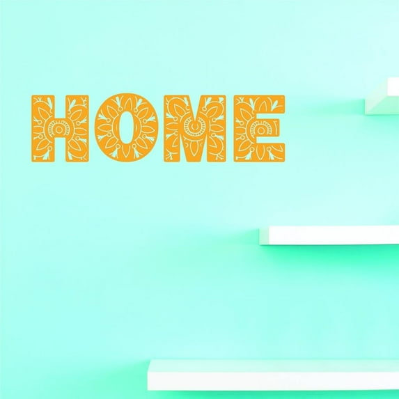 Custom Decals Home Wall Art Size: 12 X 30 Inches Color: As Seen