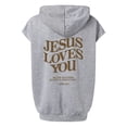 thumbnail image 4 of Women Going Out Tank Tops Jesus Letter Print Sleeveless Shirts Summer Hooded Loose Fit Tees, 4 of 6