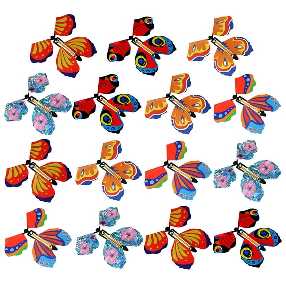 15PCS Flying Butterfly Funny Magic Butterfly Novelty Toy Surprise Toy for Kids
