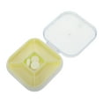 thumbnail image 6 of Unique Bargains 1 Pc Pill Case 5 Grid Portable Pill Box Light Yellow, 6 of 6