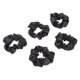 thumbnail image 4 of Elastic Hair Ties Simple Design Circular Hold Hair Accessories for Women Girls 5 Pcs, 4 of 5