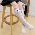 thumbnail image 7 of CPNG Kids Toddler Girl Knee High Socks Long Tube Socks Pure Cotton Sockings Cute Cartoon Animal Over Calf Stockings Thigh High Boot Socks, 7 of 7