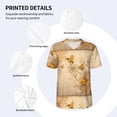 thumbnail image 4 of Daiia Mens Baseball Jersey Button Down Shirts Short Sleeve Sports Uniforms-X-Large, 4 of 9
