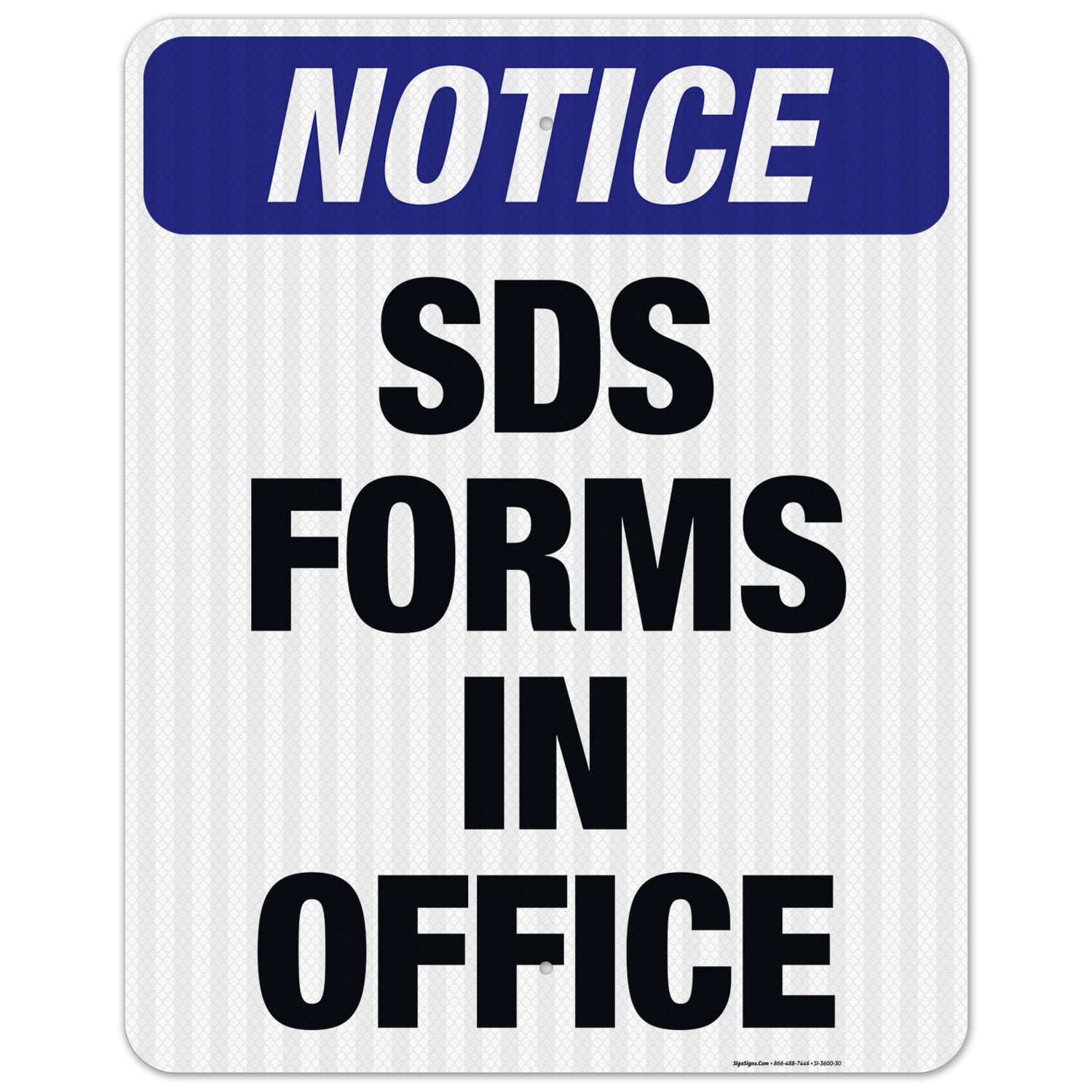 No Trucks Beyond This Point Sign | 24x30 Inches | 3M Reflective Aluminum | OSHA Notice | Made In USA