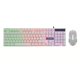thumbnail image 1 of Washranp - Combo de teclado y ratón para juegos con cable de 1000 DPI, resistente al agua, 104 teclas, retroiluminación arcoíris, teclado mecánico suspendido, ratón brillante, accesorios de, 1 of 7