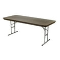 thumbnail image 3 of Table - 6'X30" Children's Rhino Resin Banquet Adjustable - Brown, 3 of 5