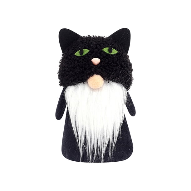 Adorno de enano CZ TRADE para decoración navideña y de Halloween muñeco anciano del bosque