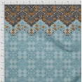 thumbnail image 3 of Soimoi Poly Georgette Fabric Floral & Moroccan Damask Panel Print Sewing Fabric Yard 52 Inch Wide, 3 of 3