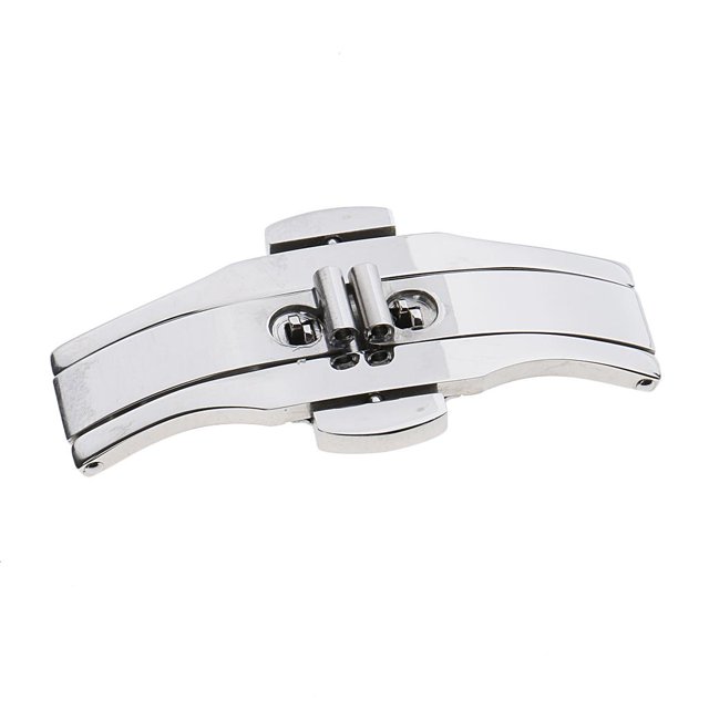 Hebilla de Cierre de Reloj de Cadena de material acero Inoxidable con Barra de Jabón Duradero Ligero Ajustable 6x21mm