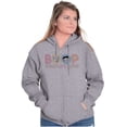 thumbnail image 4 of Boop Life Cute Betty Pudgy Adorable Zip Hoodie Sweatshirt Women Brisco Brands S, 4 of 6