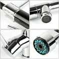 thumbnail image 3 of Chrome Finished Kitchen Faucet, Dual Function Spray Head Offers Versatility In Cleaning, Easy One-Hole Installation With All Metal Construction, Ideal For Both Home And Commercial Environments, 3 of 5