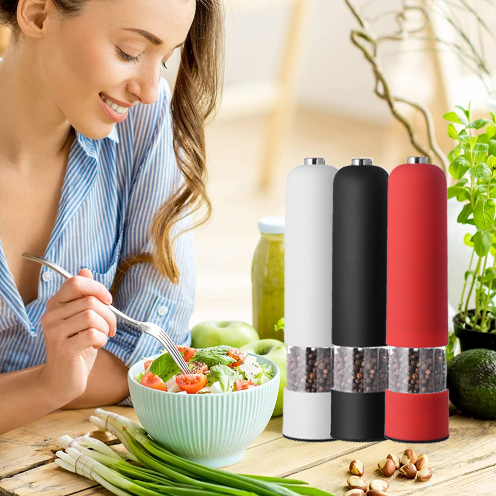 Portable Electric Spice Mill Automatic Round Battery Operated Electric Pepper  Grinder - China Electric Salt and Pepper Grinder and Electric Salt Grinder  price