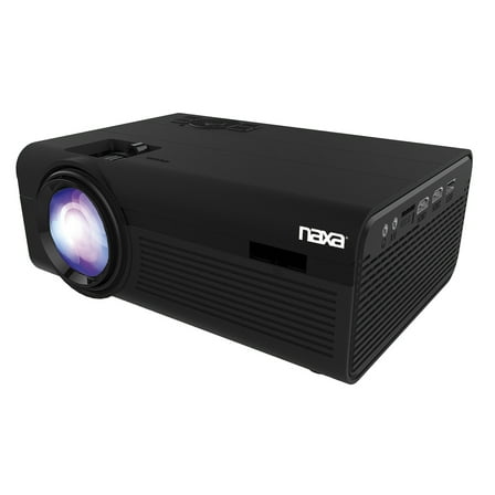 Naxa Electronics NVP-2500 150” Home Theater 720p LCD Projector w/DVD Player & Bluetooth