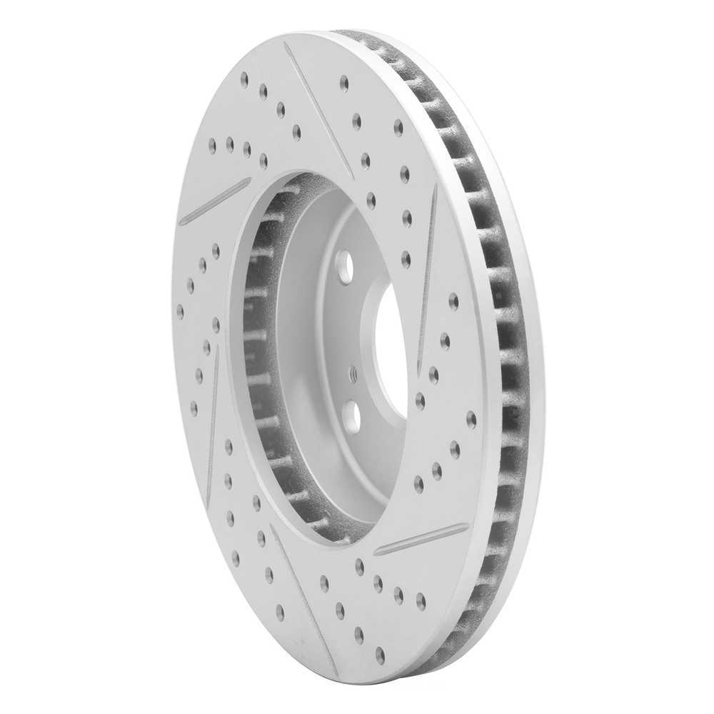 Dynamic Friction Company 830-76052L DFC Geoperformance Rotor - Drilled and Slotted