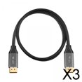 thumbnail image 1 of Runquan 3X DisplayPort Cable Display Port Cable for Laptop Gaming Graphics Card 3 Pcs, 1 of 7