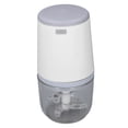 thumbnail image 1 of Picadore de Ajos Eléctrica de 300 ml, Mini Portátil Procesador de Alimentos, Recargable Picadore de Verduras Fabricante de Alimentos para Bebés para Chile Fruta Carne Ceebolla, 1 of 7