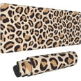 thumbnail image 2 of Leopard Gaming Mouse Pad Large Mouse Pad (31.5x11.8 Inch) Non-Slip Rubber Base Large Desk Mat Desk Protector for Home Office Gaming Work, 2 of 6