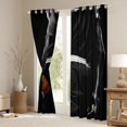 thumbnail image 3 of Homewish Basketball Print Boy Blackout Curtains Set of 2 (52x84 Each),Ball Game Window Curtains,Sport Gamer Curtains and Drapes,Breathable Home Decor, 3 of 6